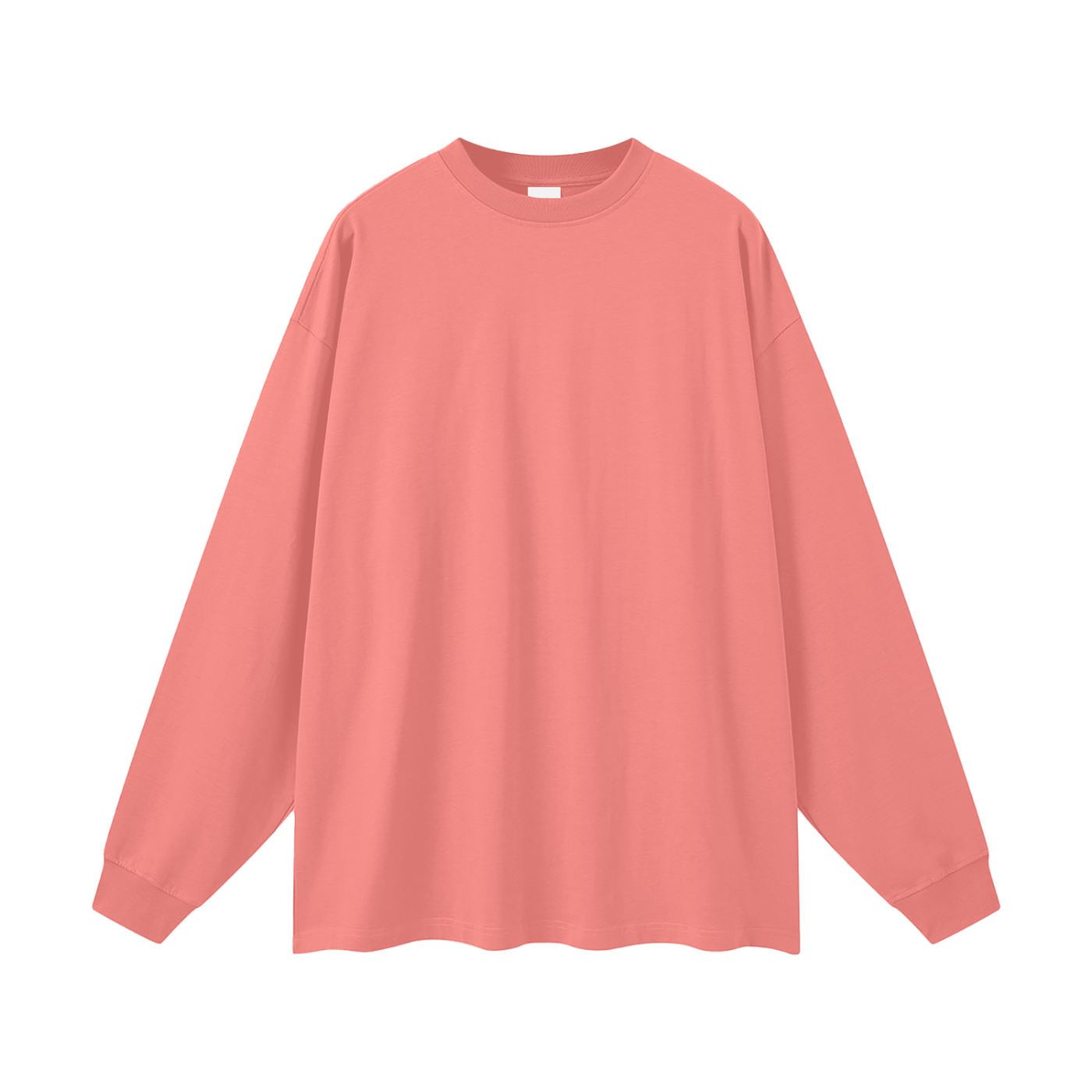 Streetwear Unisex Cotton Long Sleeve Tee