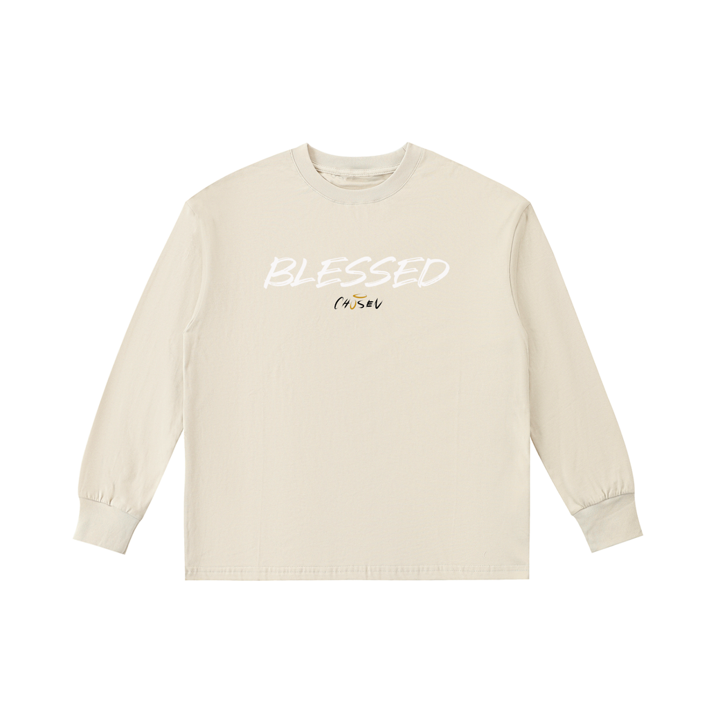 Kids' Quick-Dry Cotton Long-Sleeve Tee