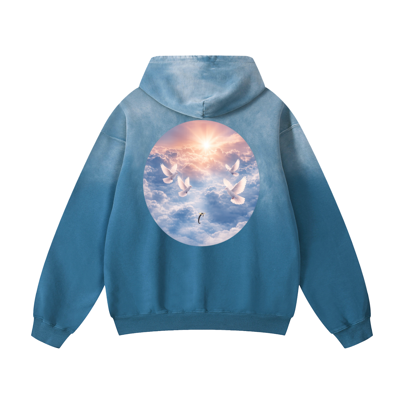 Heavyweight Sunfade Oversized Hoodie